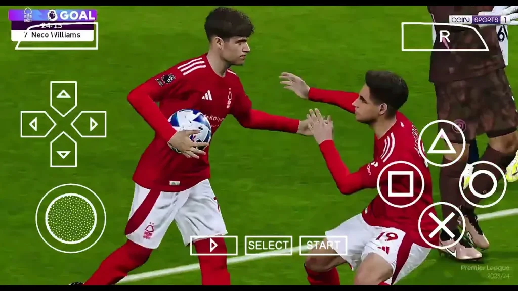 Exciting EA Sports FC 26 PPSSPP gameplay featuring 4K graphics, PS5 camera, and offline football matches