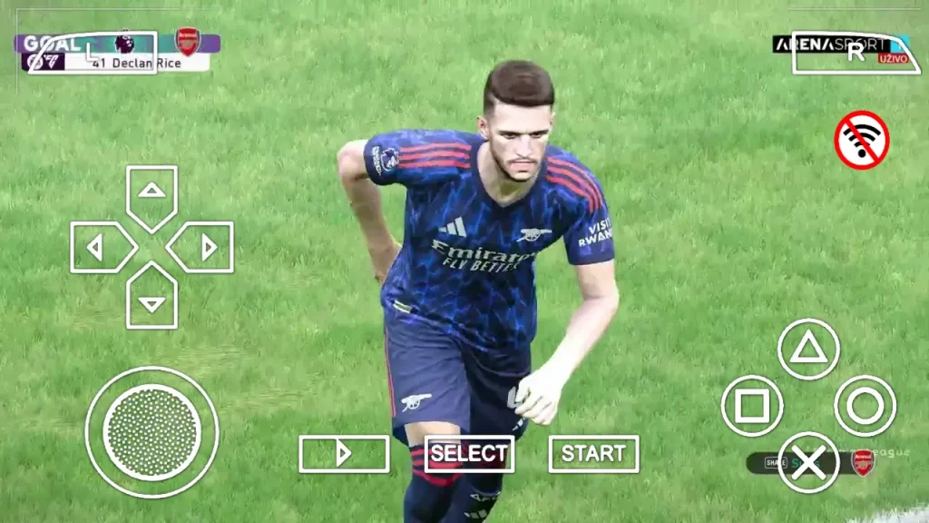 EA SPORTS FC 26 PSP Android gameplay with Peter Drury commentary and stadium crowd atmosphere