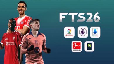 FTS 2026 APK+OBB Android gameplay with updated transfers, real kits, and smooth offline football action