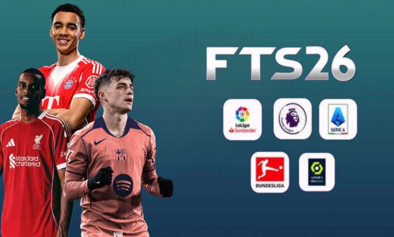 FTS 2026 APK+OBB Android gameplay with updated transfers, real kits, and smooth offline football action